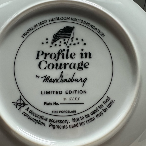 6 Franklin Mint JFK Plates - Picture 10 of 15